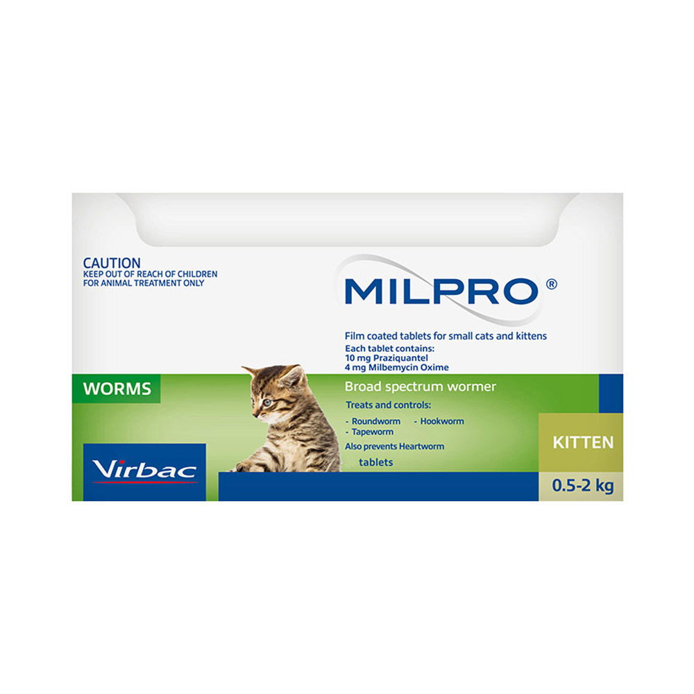 Milpro Allwormer for Cat Supplies