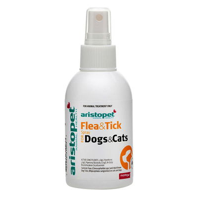 Aristopet Flea & Tick Spray for Dog Supplies