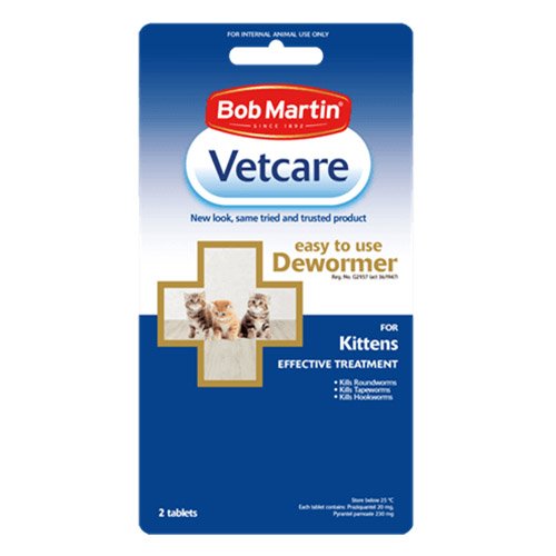 Bob Martin Vetcare Dewormer for Cat Supplies