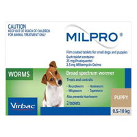 Milpro Allwormer for Dog Supplies
