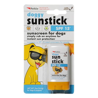 Petkin Doggy Sunstick SPF15 Sunscreen for Dog Supplies