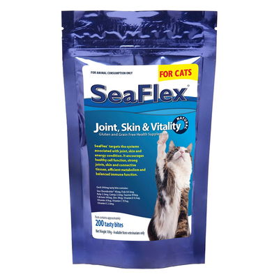 SeaFlex Joint, Skin & Vitality Health Supplement for Cat Supplies