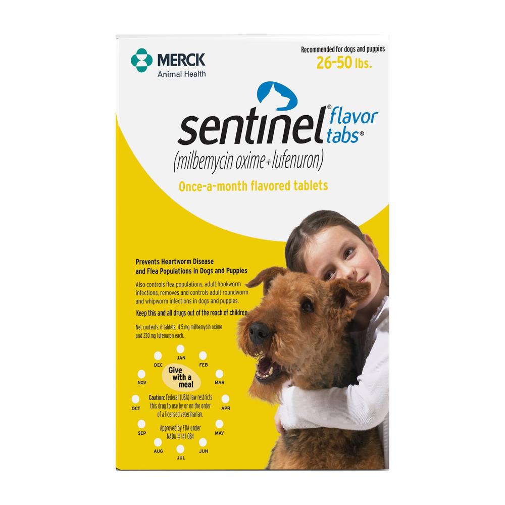 Sentinel spectrum for dogs 51 hot sale 100 lbs